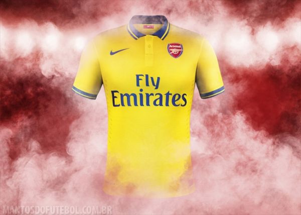 Camisa Arsenal Away 13/14