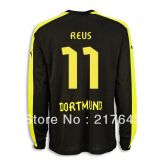 Camisa Borussia Dortmund Manga Longa Away 13-14