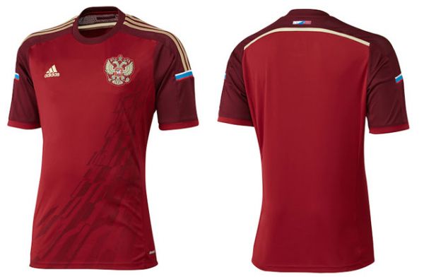 Camisa Rússia Home 13-14 #COPA