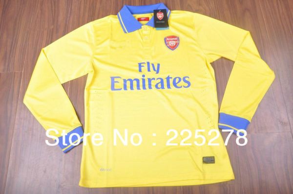 Camisa Arsenal Manga Longa Away 13-14