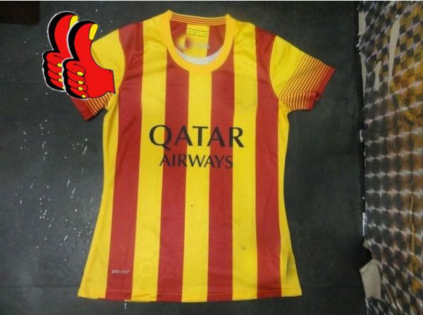 Camisa Feminina Barcelona Away