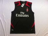 Camisa Treino Milan Preta