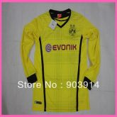 Camisa Borussia Dortmund Manga Longa Home 13-14