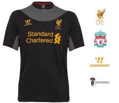 Camisa Liverpool Away 12-13