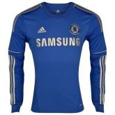 Camisa Chelsea Manga Longa Home 12/13