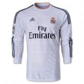 Camisa Real Madrid Home Manga Longa 13-14